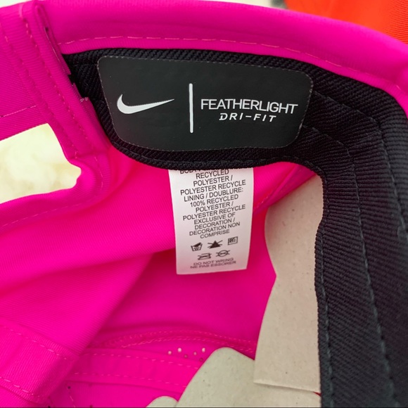 ✔️ NIKE Dri Fit Hat Featherlight Cap Running Hat - Picture 7 of 10